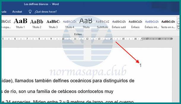 modificar-numeracion-word Modifica el numero de páginas en word